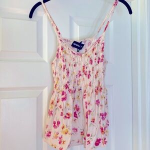 Kendall & Kylie floral tank size M